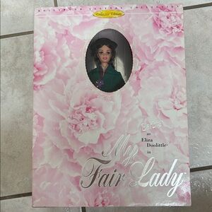 1995 Barbie My Fair Lady Doll in Pink Floral Box